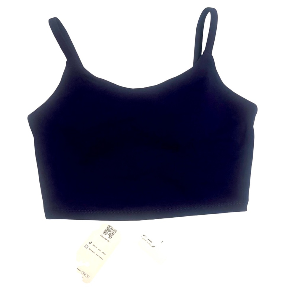 Activewear crop top.
